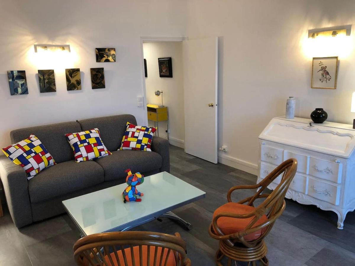 Studio 3* Vue Mer Parking Regina Et Golf Биарриц Экстерьер фото